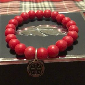 Red Rustic Cuff